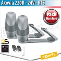 Motorisation portail Somfy - AXOVIA 220B RTS - Pack Standard