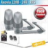 Motorisation portail battant Somfy - AXOVIA 220B - Pack Standard - RTS