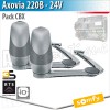 Motorisation portail battant Somfy - AXOVIA 220B - Pack Moteurs RTS ou IO