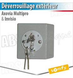 Déverrouillage motorisation portail battant - AXOVIA - Somfy