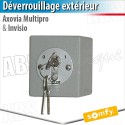 Déverrouillage motorisation portail battant - AXOVIA - Somfy