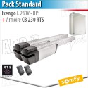 Motorisation portail Somfy - IXENGO L 230V - Pack Standard - RTS