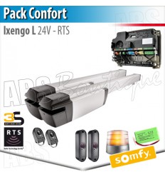 Motorisation portail Somfy - IXENGO L 24V - Pack Confort - RTS