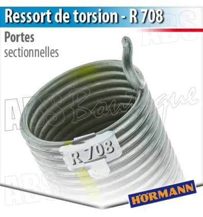 Ressort de torsion R 708 - Porte Sectionnelle Hörmann