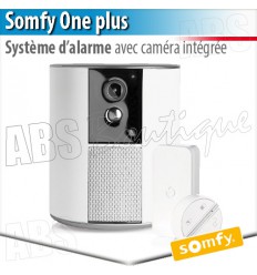 Caméra de surveillance intégrée et système d'alarme Somfy one plus
