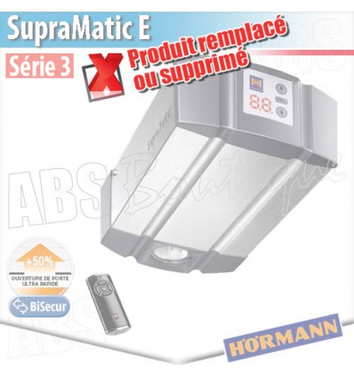 Moteur Hörmann - SupraMatic E Série 3 BiSecur remplacé par SuparMatic série 4