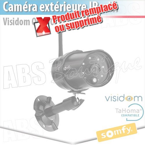 SOMFY Caméra IP VISIDOM IC100 HD Wifi intérieure Réf.2401291