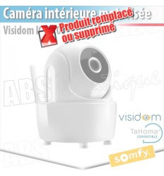 Caméra de surveillance intérieure motorisée Somfy - Visidom ICM 100