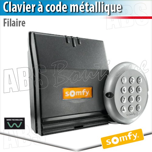 Somfy clavier à code digicode RTS