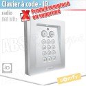 Clavier à code radio IO Métal - Somfy