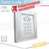 Clavier à code radio IO métal - Somfy