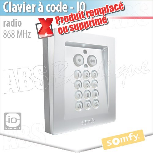 Clavier à code 2 fils SOMFY 2400581