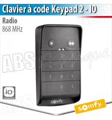 Clavier à code radio keypad 2 IO - Somfy