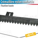 Crémaillère Nylon renforcée fixation haute - Somfy - 1000 mm