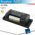 Récepteur Nice FLOX2 - 2 canaux - 433 Mhz - switch