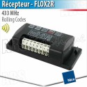 Récepteur Nice FLOX2R - 2 canaux - 433 Mhz - Rolling Codes