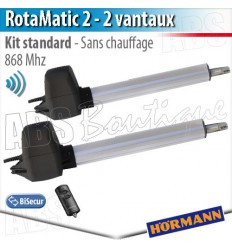 Motorisation portail battant Hörmann - RotaMatic 2 BiSecur