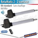 Motorisation portail battant Hörmann - RotaMatic 2 BiSecur