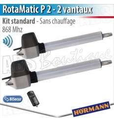 Motorisation portail battant Hörmann - RotaMatic P2 BiSecur