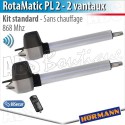 Motorisation portail battant Hörmann - RotaMatic PL2 BiSecur