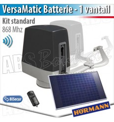 Motorisation portail battant Hörmann - VersaMatic Akku-Solar 1 BiSecur