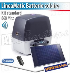 Motorisation portail coulissant Hörmann - LineMatic Batterie BiSecur