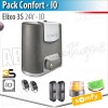 Motorisation portail coulissant Somfy - ELIXO 500 io 24 V - Pack Confort