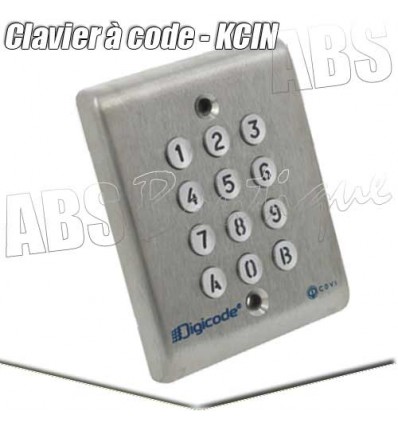 Clavier à code CDVI - KCIN - 2 relais  