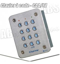 Clavier à code filaire CDVI - CAA/SE à encastrer - 3 relais