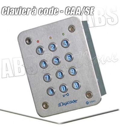 Clavier à code filaire Diferbat / CDVI CAA/SE encastré - 3 relais