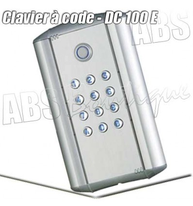 Clavier à code filaire Diferbat / CDVI DC 100 E encastré - 1 relais