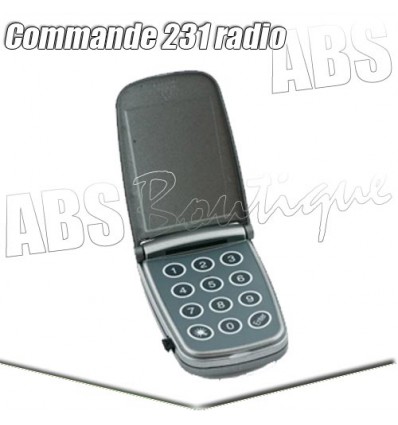  Clavier à code radio Marantec Command 231 - 433 MHz