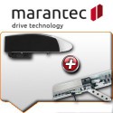 Moteurs MARANTEC + rails de guidage