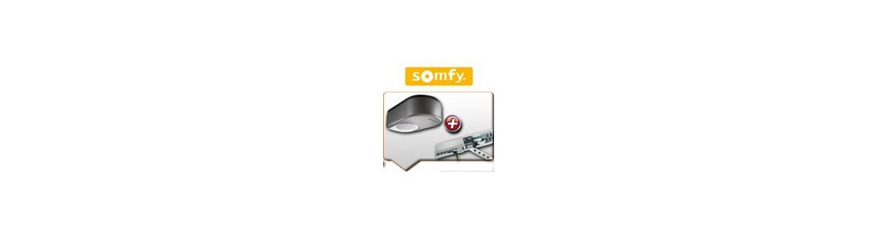 Moteurs SOMFY + rails de guidage