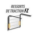 Ressorts de traction portes sectionnelles FZ