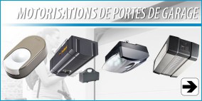 Motorisations portes de garage