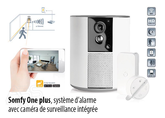 Somfy One+ Caméra Premium et Alarme