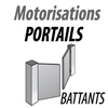 motorisation de portails battants